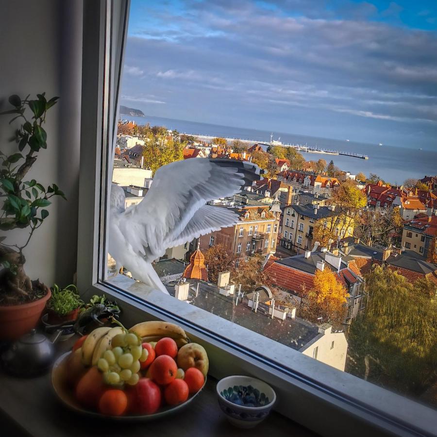 Pokoje Przy Plazy Z Widokiem Na Morze Sopot Exteriör bild