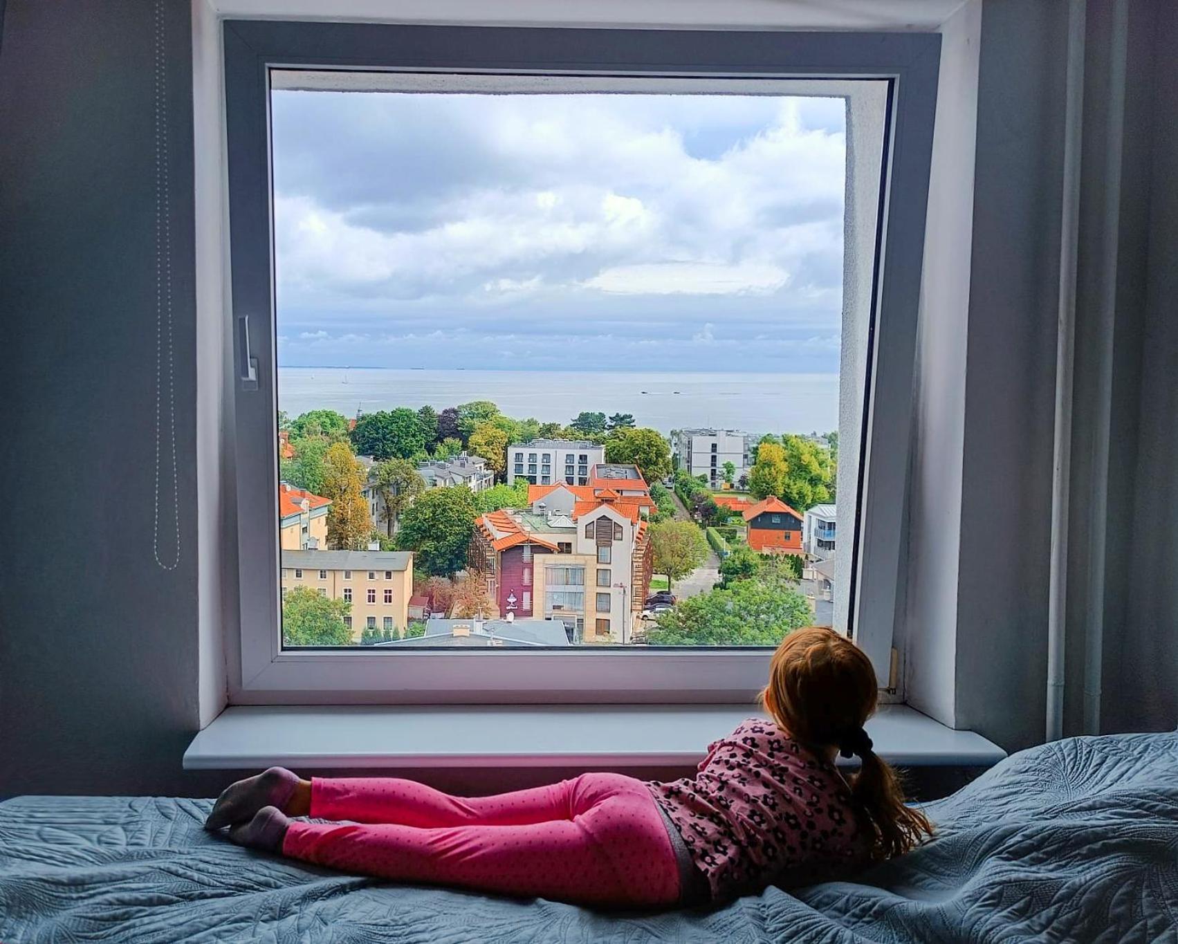 Pokoje Przy Plazy Z Widokiem Na Morze Sopot Exteriör bild