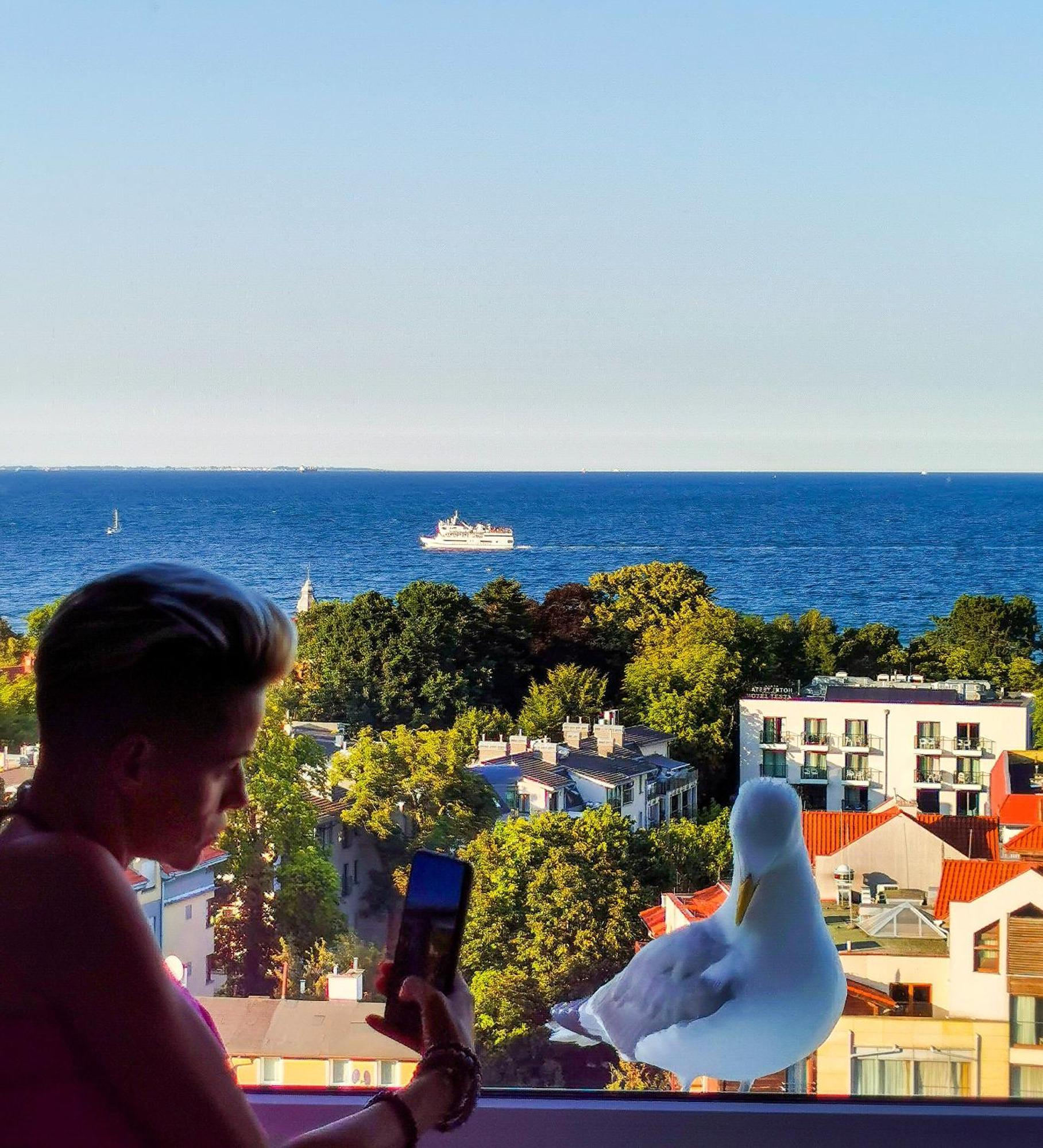 Pokoje Przy Plazy Z Widokiem Na Morze Sopot Exteriör bild